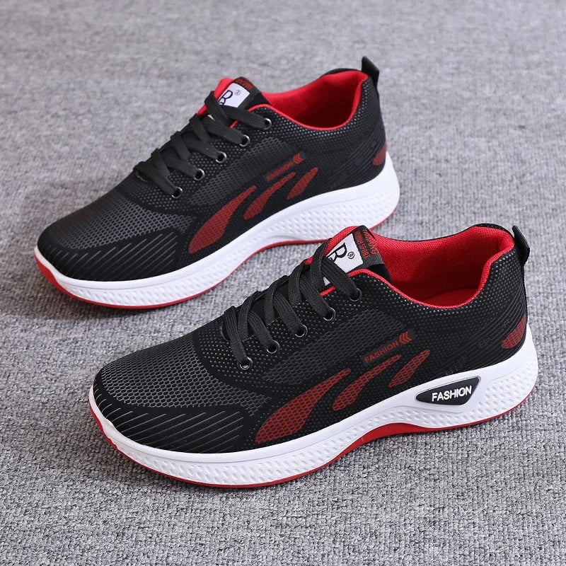 Summer New Arrivals Men’s Sneaker Breathable Mesh Running Shoes Soft Anti-Slip Casual Sports Shoes for Men