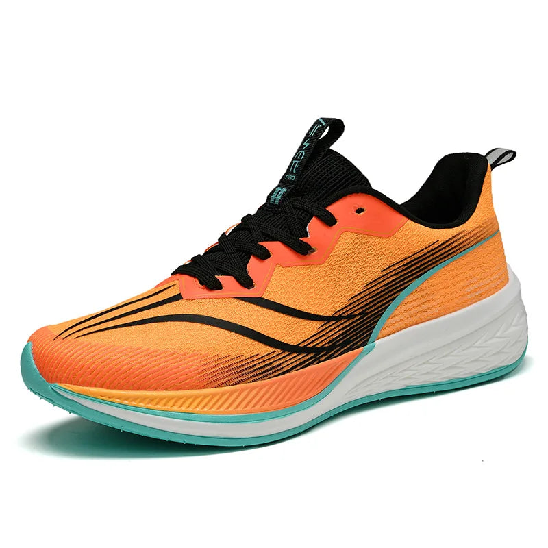 Men’s Running Shoes Breathable Mesh Sneakers with Spring Summer Shock Absorption Technology for Ultimate Speed and Comfort