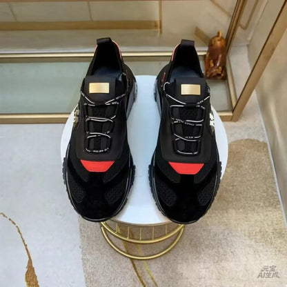 Light Luxury Original Wear-resistant and Versatile Fashion Trend Sports Thick Sole Anti slip Shock-absorbing Running Shoes