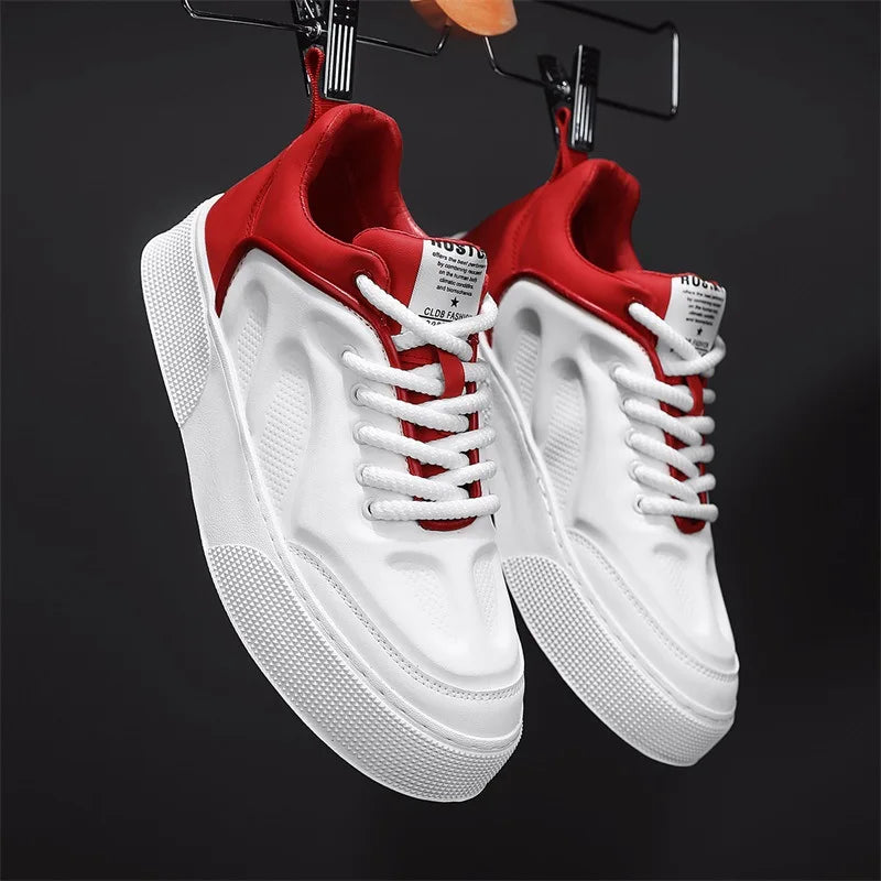 Myway Hot Selling Men’s Casual Sneakers Spring Summer Trendy Low-Top Athletic Shoes  Stylish Leisure Casual Shoes for Man