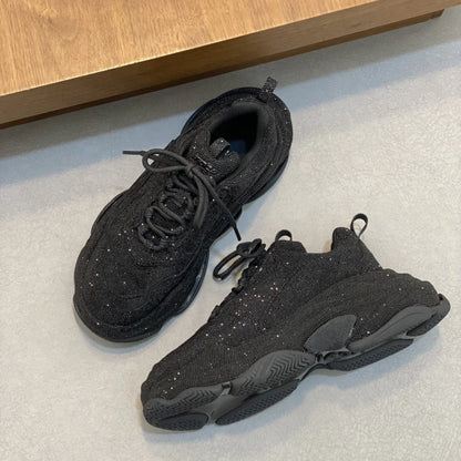 The Best Product Men Women Casual Sneakers for Platform Training Shoes Lace-Up Closure Genuine Leather Anti-slip Shock-absorbing