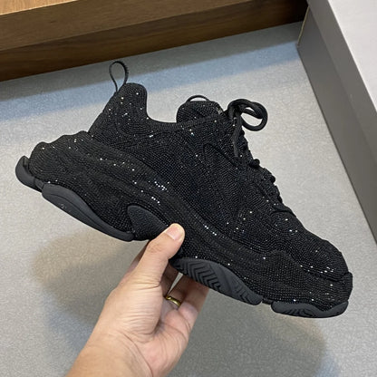 The Best Product Men Women Casual Sneakers for Platform Training Shoes Lace-Up Closure Genuine Leather Anti-slip Shock-absorbing