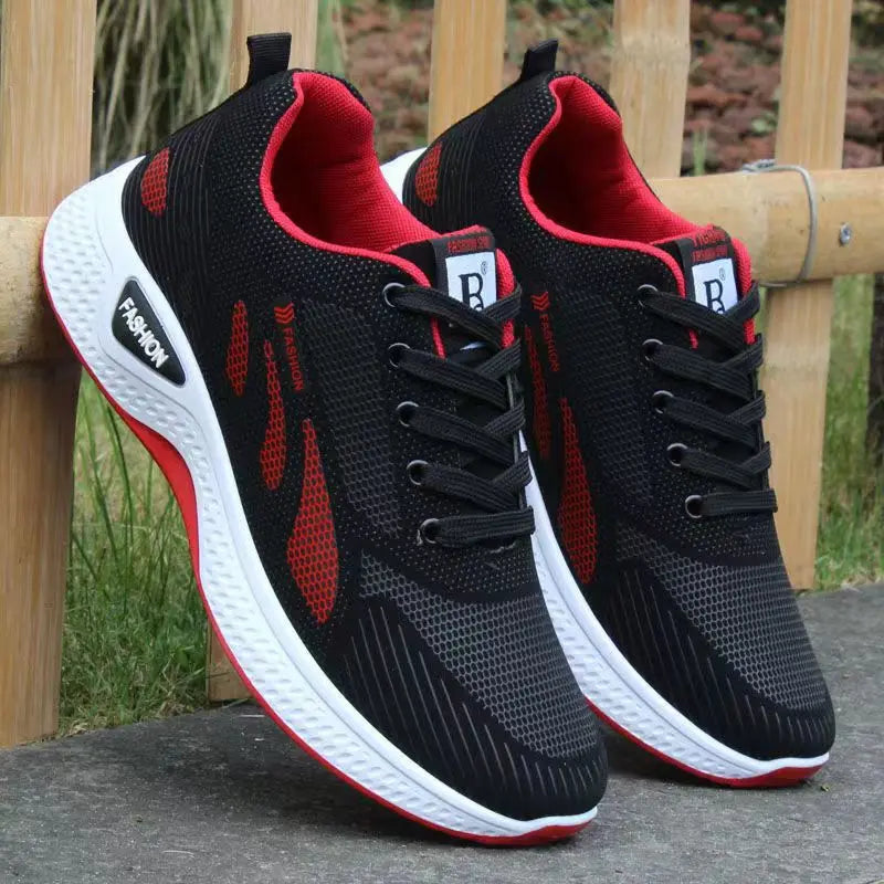 Summer New Arrivals Men’s Sneaker Breathable Mesh Running Shoes Soft Anti-Slip Casual Sports Shoes for Men