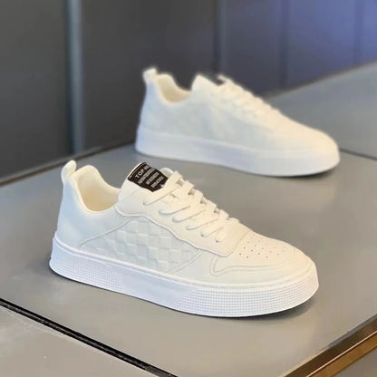 2025 Summer Men’s Round Toe Sneakers Casual Sports Shoes with Superior Traction for Outdoor Activities