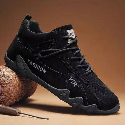 2025 Spring New Men Sneaker Thick Sole Non-Slip Athletic Casual Shoes for Work and Outdoor Activities Work Safety Shoes