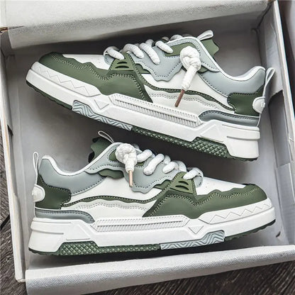 2025 Myway Men’s Casual Shoes Spring and Summer Trendy Low-Top Sneakers Athletic Shoes Stylish Leisure Footwear