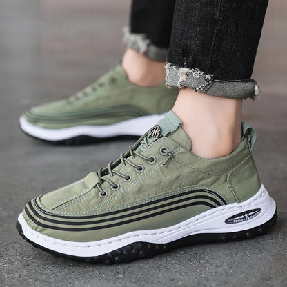 2025 Myway New Men’s Running Shoes Lightweight Slip-On Walking Shoes Without Lacing Casual Sneakers for Outdoor