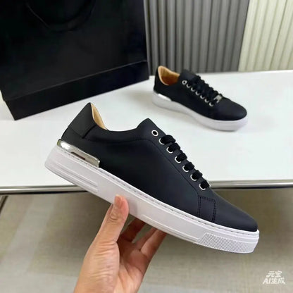 Genuine Leather Breathable Anti slip Fashionable Versatile Original Men’s Sports and Leisure Shoes Trendy