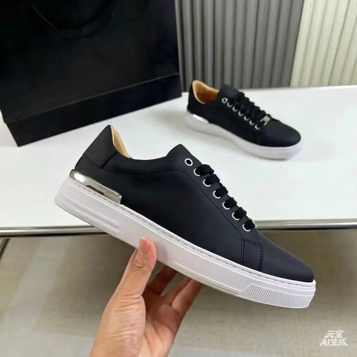 Genuine Leather Breathable Anti slip Fashionable Versatile Original Men’s Sports and Leisure Shoes Trendy