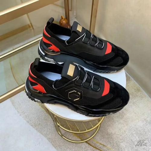 Light Luxury Original Wear-resistant and Versatile Fashion Trend Sports Thick Sole Anti slip Shock-absorbing Running Shoes