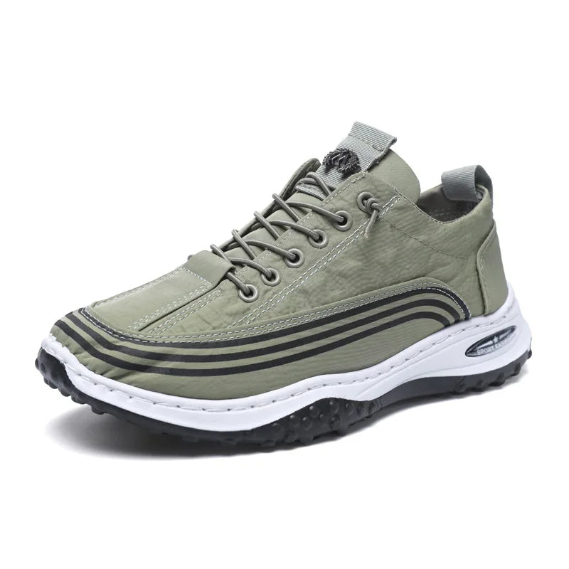 2025 Myway New Men’s Running Shoes Lightweight Slip-On Walking Shoes Without Lacing Casual Sneakers for Outdoor