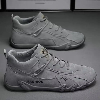 2025 Spring New Men Sneaker Thick Sole Non-Slip Athletic Casual Shoes for Work and Outdoor Activities Work Safety Shoes