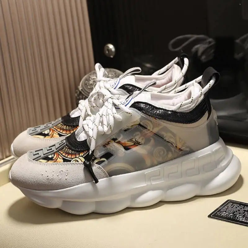 Designer Fashion Men’s & Women’s Luxury Casual Sneakers Retro Style Running Walking Shoes for Summer High Quality Tenis Zapatos
