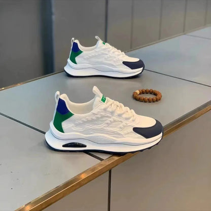 Hot Selling Men’s Casual Sneakers Summer Fall New Style Non Slip Durable Sole Breathable Mesh Upper Running Shoes for Outdoor