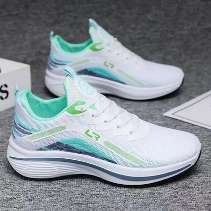 Quality Assurance Men Running Shoes Light Weight Casual Sneaker Support Breathable Mesh for Walking Shoes