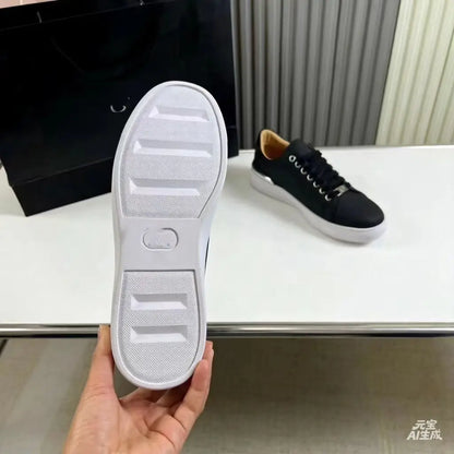 Genuine Leather Breathable Anti slip Fashionable Versatile Original Men’s Sports and Leisure Shoes Trendy