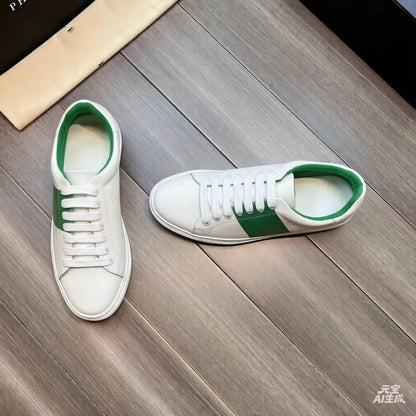 Original Luxury Genuine Leather Fashionable Versatile Breathable Casual Sports Shoes Board Shoes