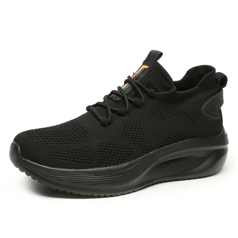 Wholesale Men’s Breathable Casual Running Sports Shoes New Fashion Comfortable Sneakers New Style Walking Shoes Lace-up 2025
