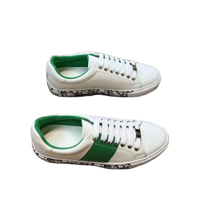 Original Luxury Genuine Leather Fashionable Versatile Breathable Casual Sports Shoes Board Shoes