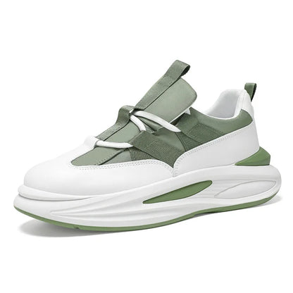 2025 Myway New Innovation Men’s Sneakers Ultra Thick Sole Casual Slip-On Sports Shoes for Enhanced Comfort and Style