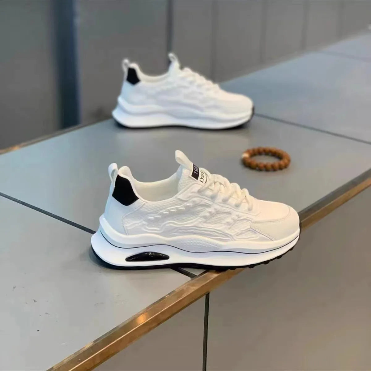 Hot Selling Men’s Casual Sneakers Summer Fall New Style Non Slip Durable Sole Breathable Mesh Upper Running Shoes for Outdoor