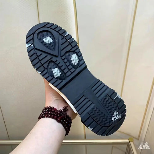 Trendy Brand Light Luxury Lace up Spring and Summer Casual Shoes, Versatile Youth Sports Shoes