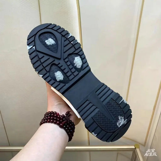 Trendy Brand Light Luxury Lace up Spring and Summer Casual Shoes, Versatile Youth Sports Shoes