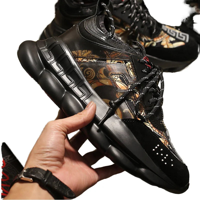 Designer Fashion Men’s & Women’s Luxury Casual Sneakers Retro Style Running Walking Shoes for Summer High Quality Tenis Zapatos