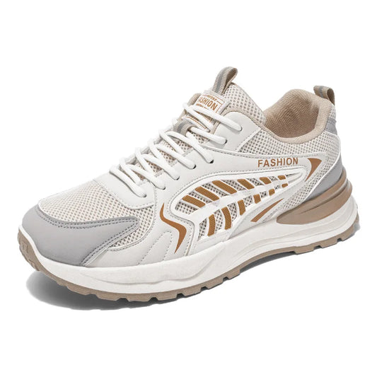 Men’s Sneaker Thick Sole Basketball Shoes Breathable Mesh Sports Shoes New Autumn Style Korean Fashion for Running