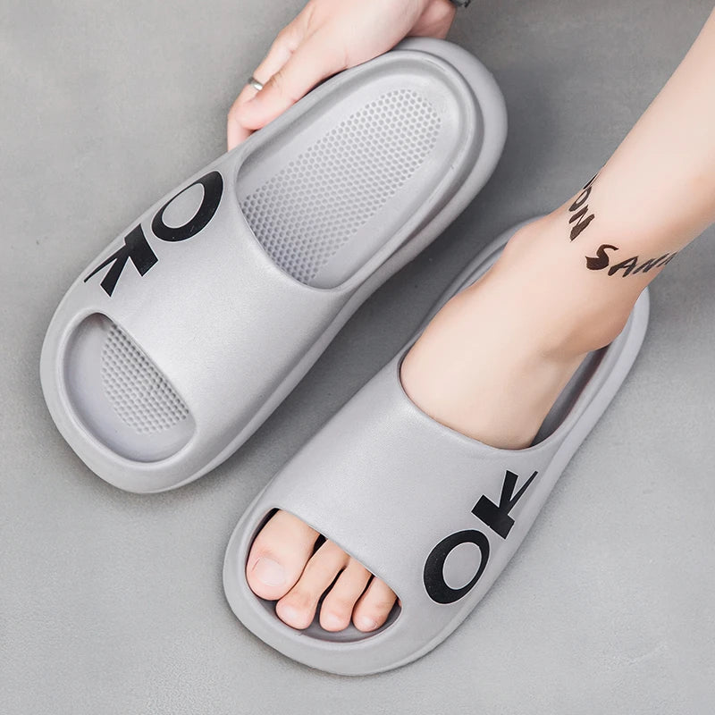 Myway Men’s Sports Slippers Thick and Soft Sole Non-Slip Shoes Comfortable Design for Easy Wear Ideal for Casual and Active Use