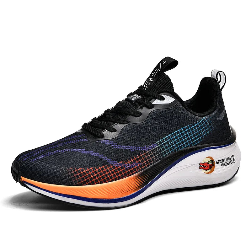 Men’s Running Shoes Ultra Comfortable Sole Shock Absorbing Sneakers for Spring Summer Basketball Sneakers for Men