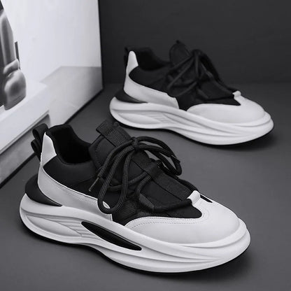 2025 Myway New Innovation Men’s Sneakers Ultra Thick Sole Casual Slip-On Sports Shoes for Enhanced Comfort and Style