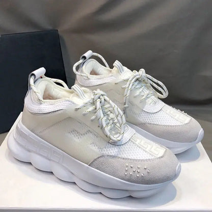 Designer Fashion Men’s & Women’s Luxury Casual Sneakers Retro Style Running Walking Shoes for Summer High Quality Tenis Zapatos