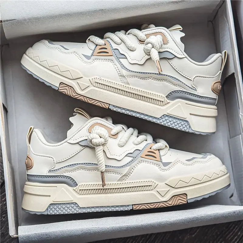 2025 Myway Men’s Casual Shoes Spring and Summer Trendy Low-Top Sneakers Athletic Shoes Stylish Leisure Footwear