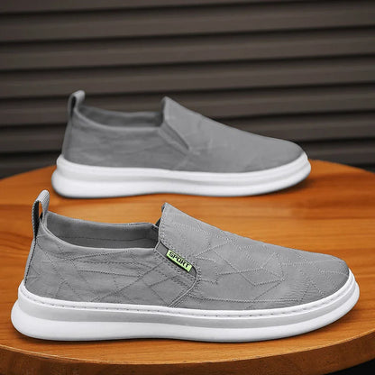 Myway Limited-time Promotion Canvas Shoes Summer New Style Slip-On Casual Shoes Trendy Flat Shoes for Men