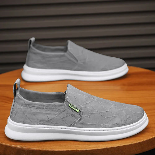Myway Limited-time Promotion Canvas Shoes Summer New Style Slip-On Casual Shoes Trendy Flat Shoes for Men