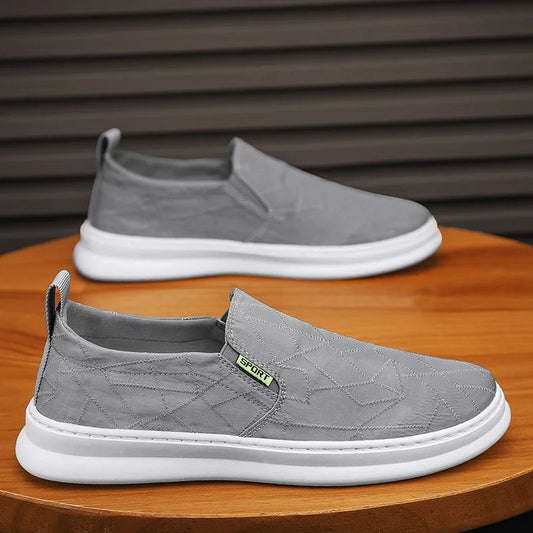 Myway Limited-time Promotion Canvas Shoes Summer New Style Slip-On Casual Shoes Trendy Flat Shoes for Men