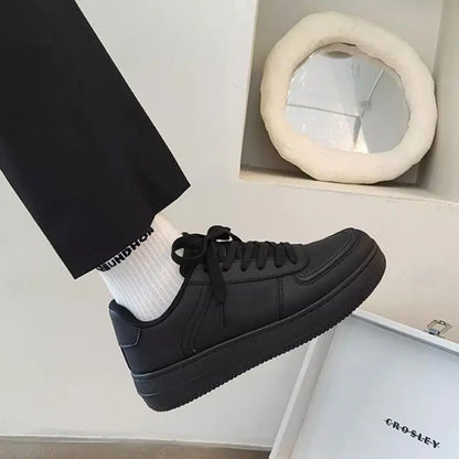 2025 Men’s Sneakers Classic Simple Fashion Trendy Casual Sports Shoes All Black Sneakers Lightweight Comfortable Shoes for Men
