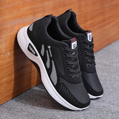 Summer New Arrivals Men’s Sneaker Breathable Mesh Running Shoes Soft Anti-Slip Casual Sports Shoes for Men