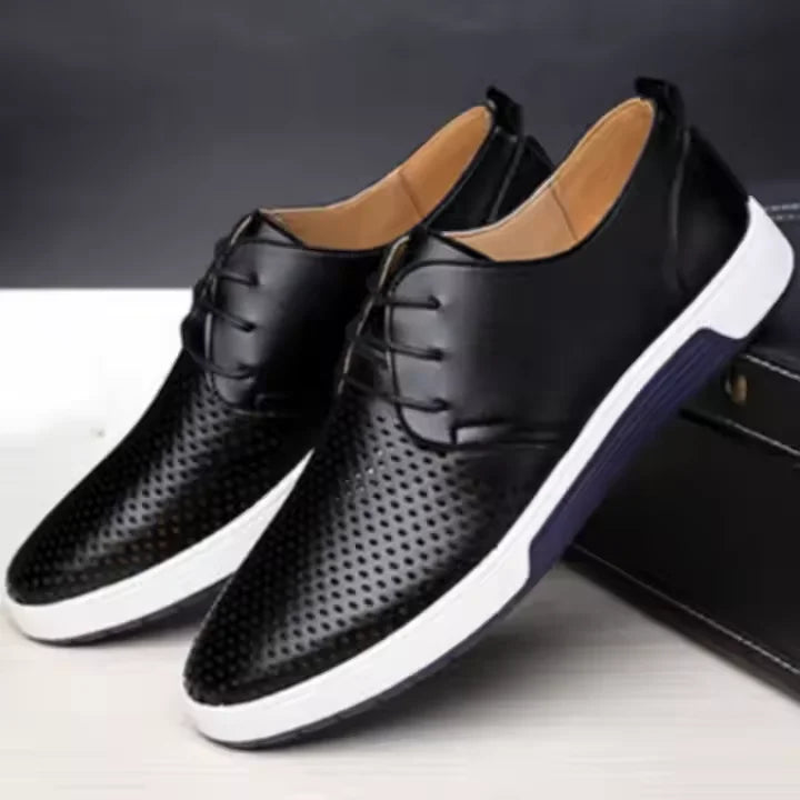 Men’s Leather Shoes Classic High-Quality Formal Dress Shoes for Suits Elegant Office Wear Business Casual  Male Footwear