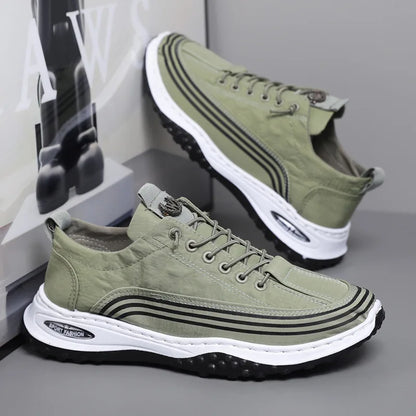 2025 Myway New Men’s Running Shoes Lightweight Slip-On Walking Shoes Without Lacing Casual Sneakers for Outdoor