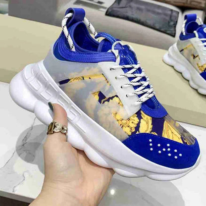 Designer Fashion Men’s & Women’s Luxury Casual Sneakers Retro Style Running Walking Shoes for Summer High Quality Tenis Zapatos
