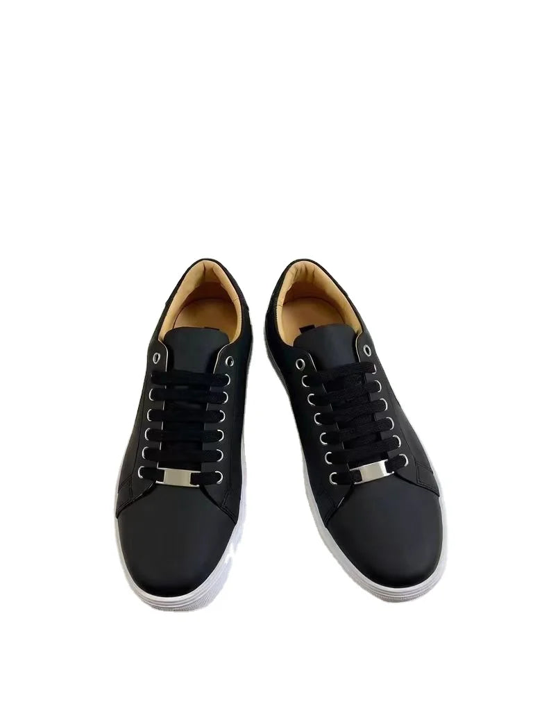 Genuine Leather Breathable Anti slip Fashionable Versatile Original Men’s Sports and Leisure Shoes Trendy