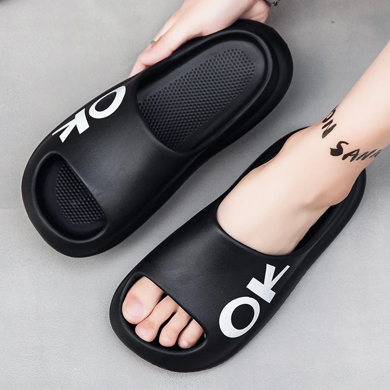 Myway Men’s Sports Slippers Thick and Soft Sole Non-Slip Shoes Comfortable Design for Easy Wear Ideal for Casual and Active Use