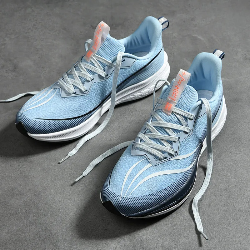 Men’s Running Shoes Breathable Mesh Sneakers with Spring Summer Shock Absorption Technology for Ultimate Speed and Comfort
