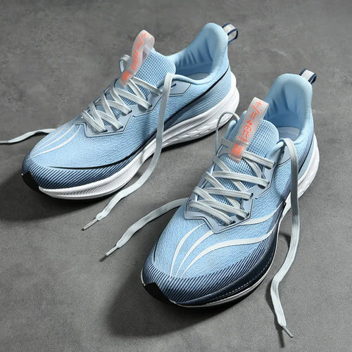 Men’s Running Shoes Breathable Mesh Sneakers with Spring Summer Shock Absorption Technology for Ultimate Speed and Comfort