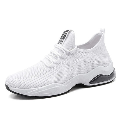 Myway New Men’s Casual Sports Sneakers Thick Sole Trendy Lifestyle Shoes Lace-Up Running Gym Jogging Footwear for Men