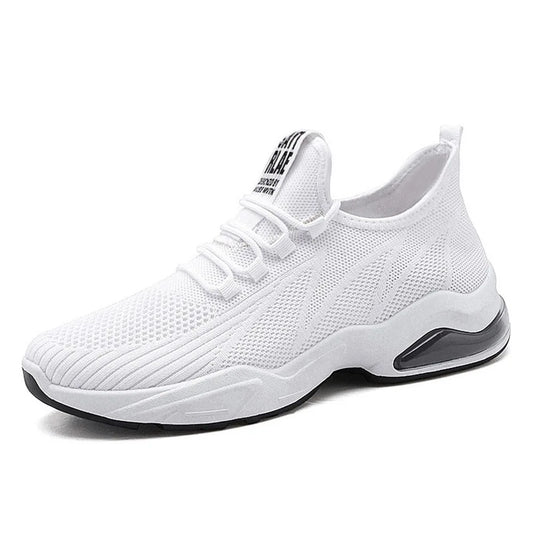 Myway New Men’s Casual Sports Sneakers Thick Sole Trendy Lifestyle Shoes Lace-Up Running Gym Jogging Footwear for Men