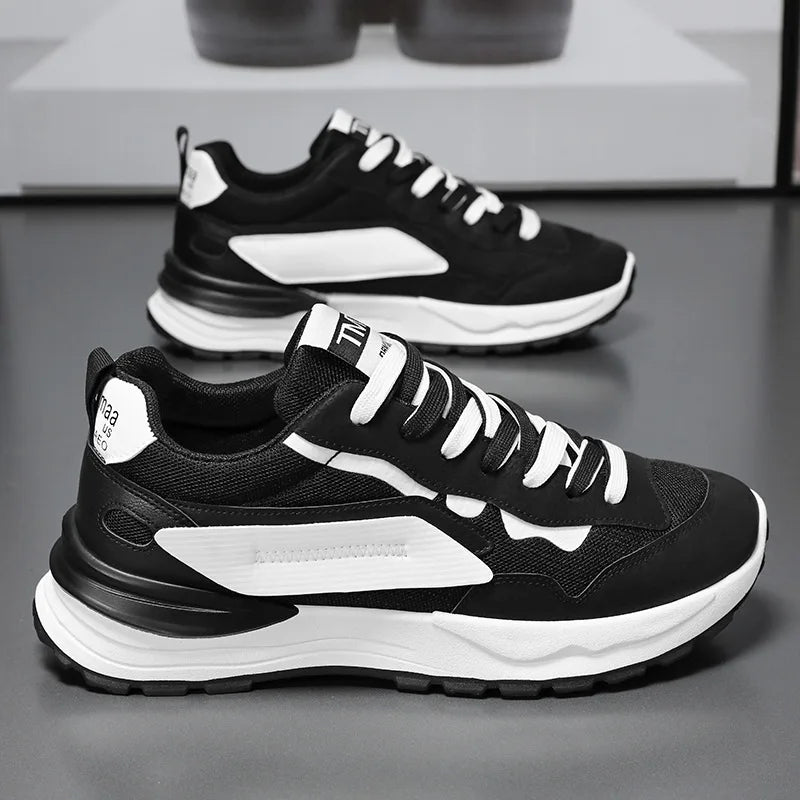 Global Best Seller Men’s Casual Sneakers  Breathable Mesh Upper Walking Shoes Summer Fall Sports Shoes