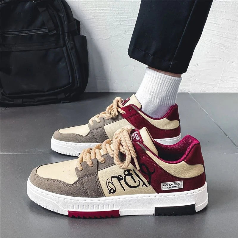 Hot Item Direct Sales 2025 Men’s Sneaker 50,000 Pairs Sold Per Month Fashion Summer Unique Design Casual Skate Shoes